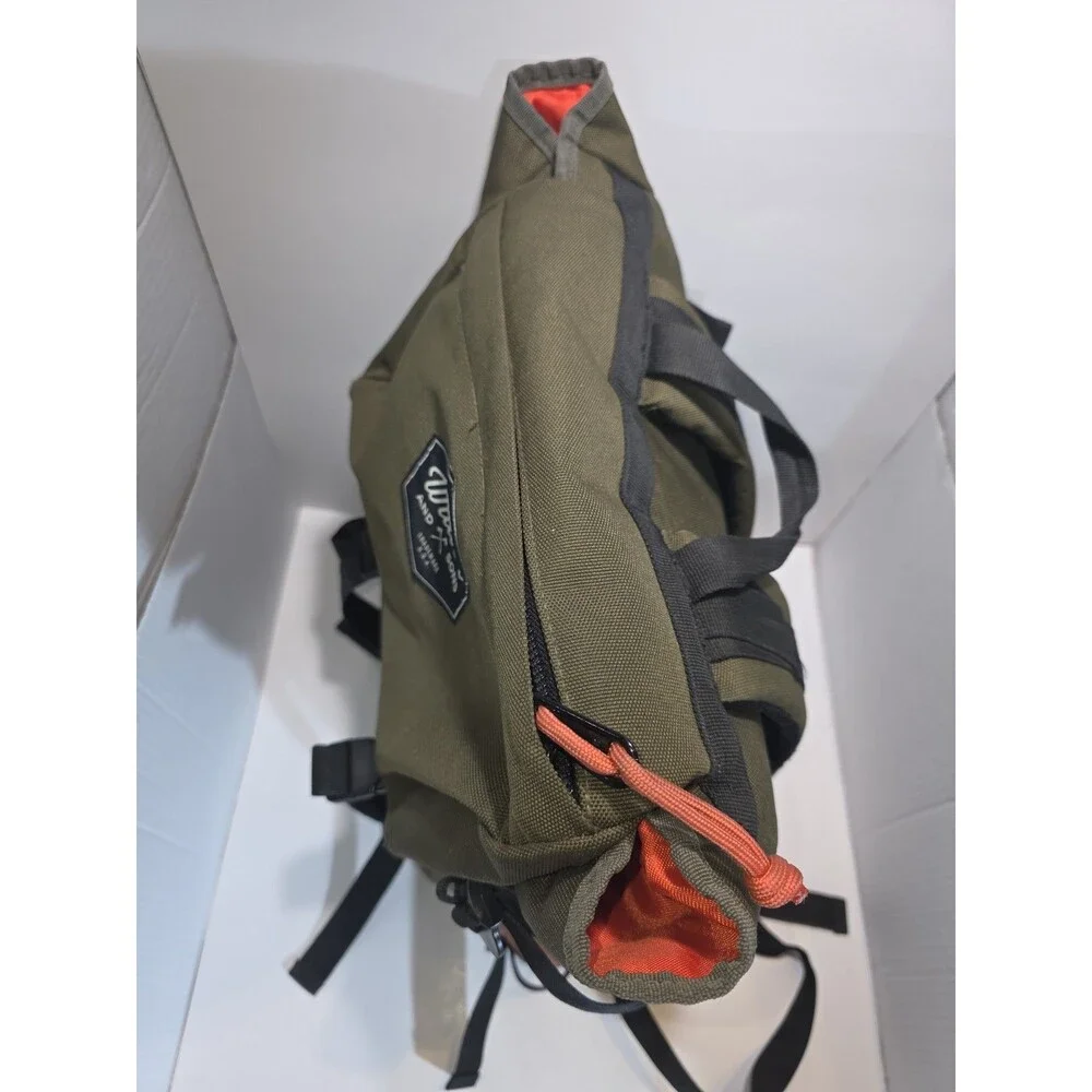 Wilder And Sons Backpack With Laptop Pocket Green - Perfect Condition - Picture 6 of 8